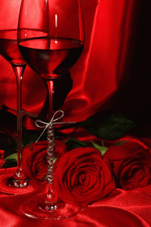 Розы и вино