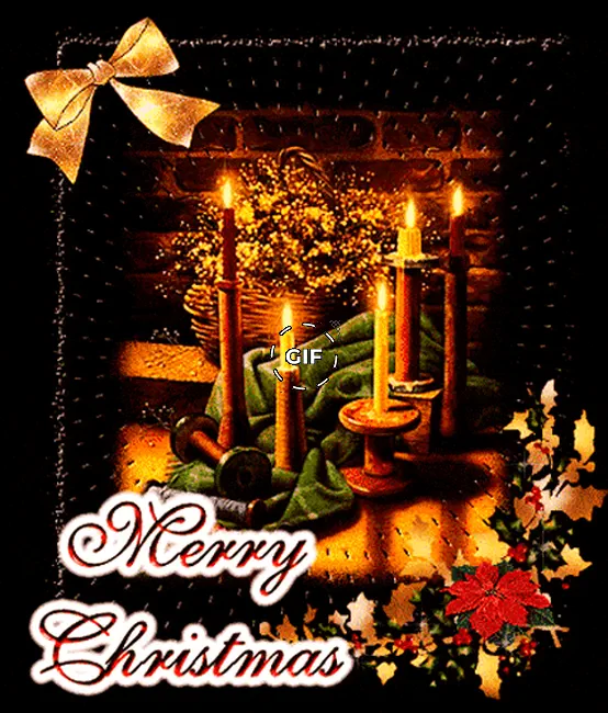 Красивая открытка с рождеством христовым 2019